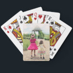 Cute Custom Personalised Children Photo Template Playing Cards<br><div class="desc">Cute custom playing cards personalised with your photo and text. Click "Personalise" to add a special photo of your children or loved ones,  then customise further to add text and choose from a wide selection of fonts. Create your own unique photo gift for yourself,  and your family and friends.</div>