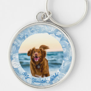 Cute Custom Pet Memorial Keychain