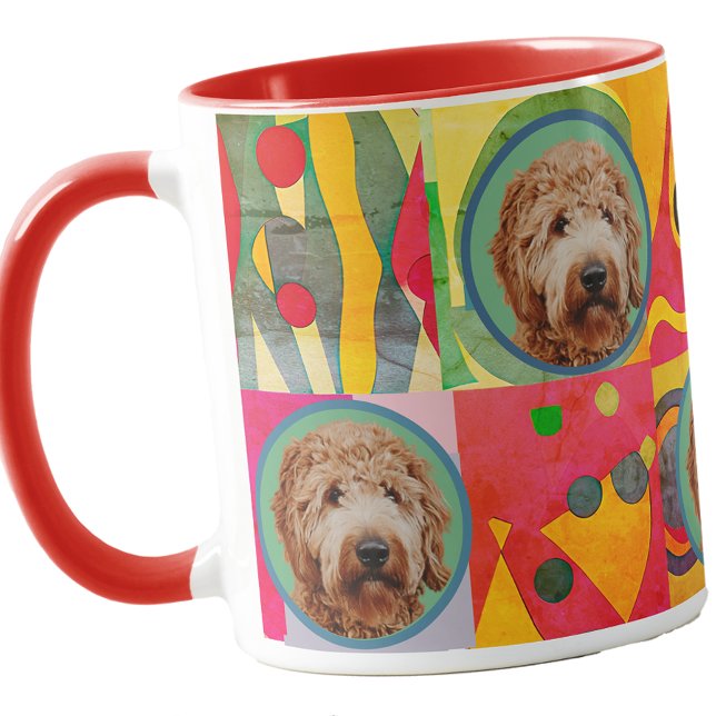 Cute Custom Photo Dog Lover Mum Grandma Gift      Mug (Creator Uploaded)