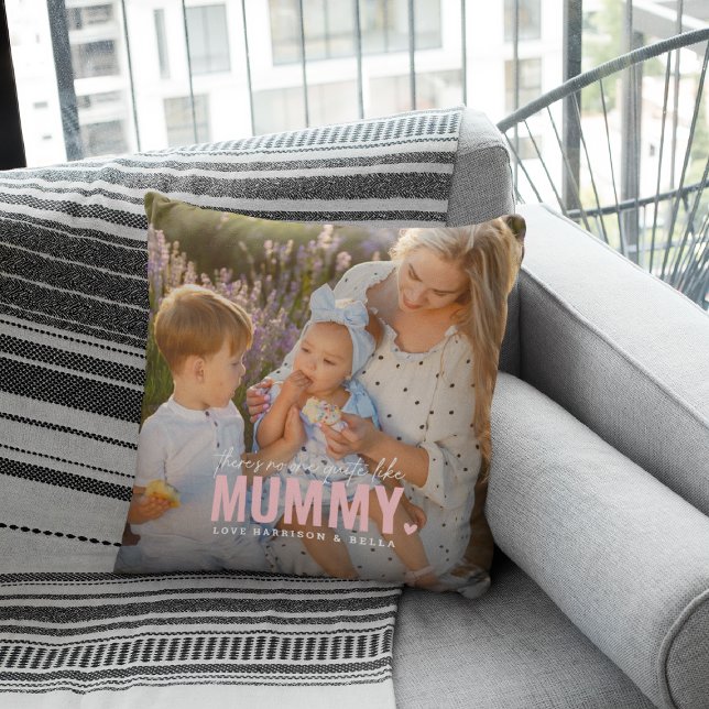 Cute Custom Photo Keepsake MUMMY Gift Cushion (Creator Uploaded)