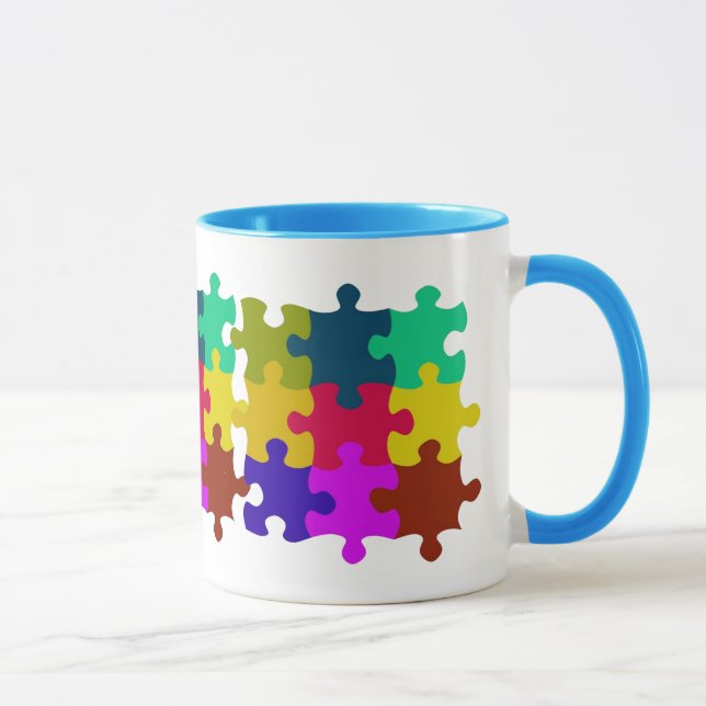 Cute Custom Puzzle Mug (Right)