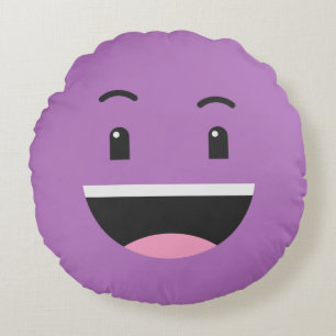 Cute custom text throw pillow