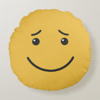 Cute custom text throw pillow