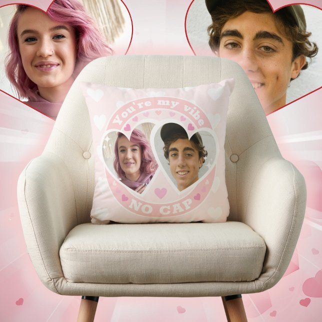 Cute Custom Valentines Photo  Cushion (Creator Uploaded)