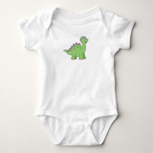 Cute Customisable Dinosaur Baby Bodysuit