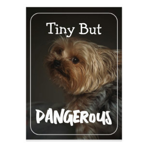 Cute Customisable Personalised Terrier Dog Mum Pet Photo Print