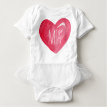 Cute Customise Baby Name Heart