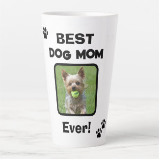 Cute Customise Best Pet Dog Cat Mum Mum Ever Latte Mug