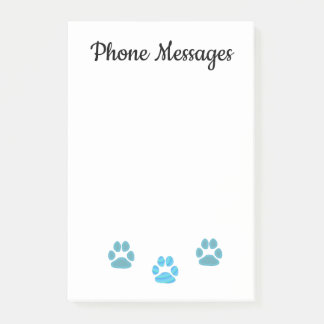 Cute Customise Dog Design Post-it Notes