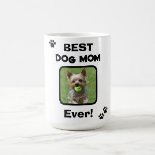 Cute Customize Best Pet Dog Cat Mom Mum Ever Coffee Mug