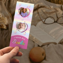 Cute Custpm Photo Colourful Fun Bookmark