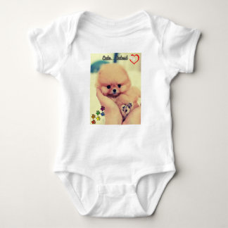 Cute..Cutes Pom Baby Bodysuit
