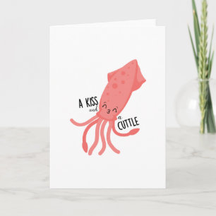 Cute Cuttlefish  Card