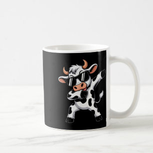 Cute Dabbing Cow Clothes Men Toddler Boys Farm Ani Coffee Mug