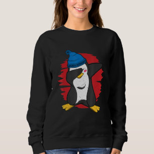 Cute Dabbing Penguin Sweatshirt
