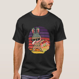 Cute Dabbing Rabbit Easter's Day Eggs Kids Boys Gi T-Shirt
