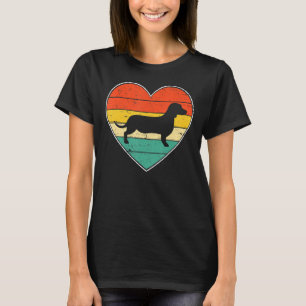 Cute Dachshund Dog Lover Valentine's Day Funny Dog T-Shirt