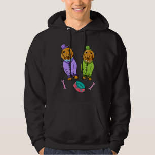 Cute Dachshund Love Hoodie