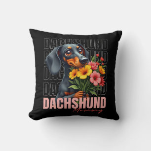 Cute Dachshund Mummy Cushion