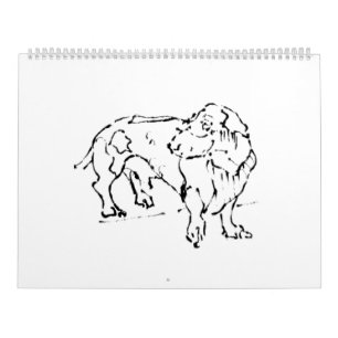 Cute Dachshund Sausage Dog – 2027 Calendar