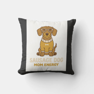 Cute Dachshund Sausage Dog Mum Energy Coffee Mug Cushion