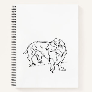 Cute Dachshund Sausage Dog – Personalised Journal