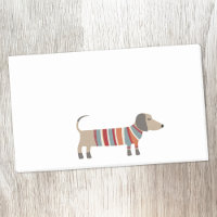 Cute Dachshund Sausage Dog
