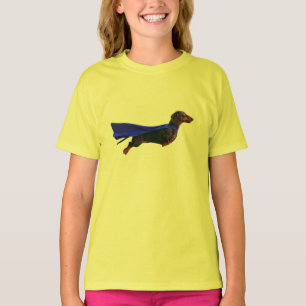 Cute Dachshund Superhero T-Shirt
