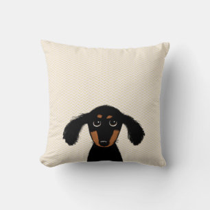 Cute Dachshund Wiener Dog Weiner Dog Puppy Cushion