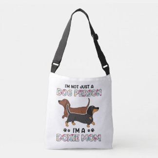 Cute Dachshund Wiener Doxies Dog Mum Crossbody Bag