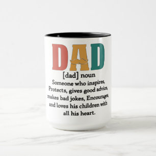 Cute Dad Definition Mug