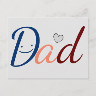 Cute Dad Postcard