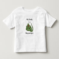 Cute Daddy is a Herpetologist Snake Lover Kids