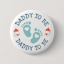 Cute Daddy To Be Custom Baby Shower Party