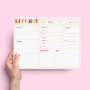 Cute Daily Planner Desk Notepad