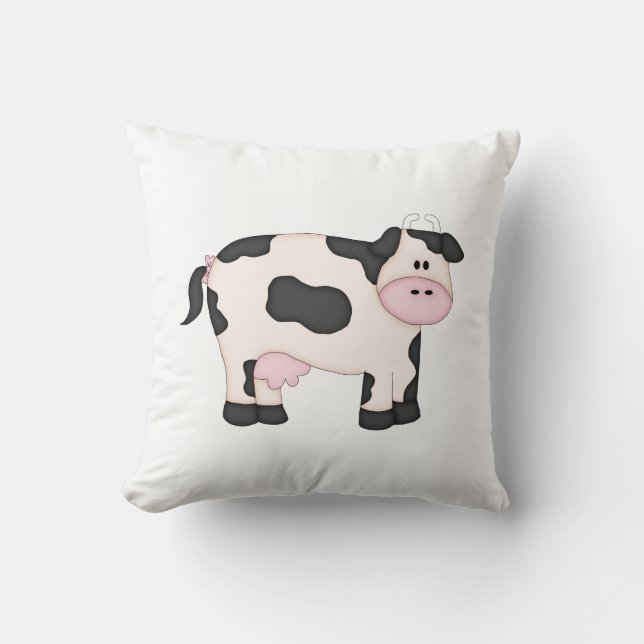 Cute Dairy Cow Cushion (Front)