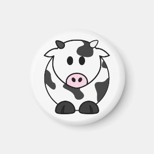 Cute Dairy Cow Magnet
