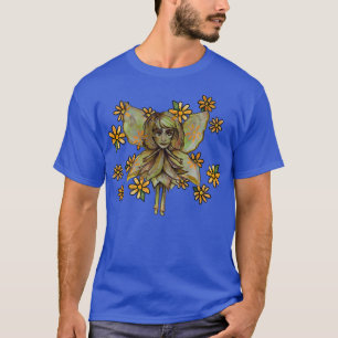 Cute daisy fairy art fun daisies fairies T-Shirt