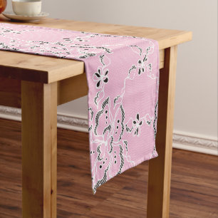 Cute Daisy floral Short Table Runner