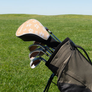 Cute Daisy Flower Pattern Golf Head Cover