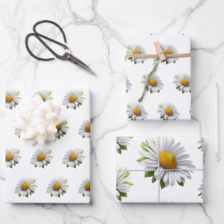 Cute Daisy — Power of Flowers Wrapping Paper Sheet