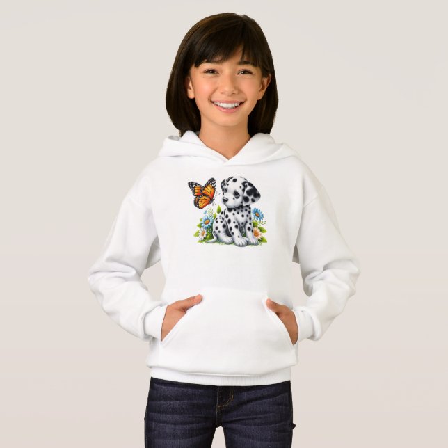 Cute Dalmatian/Butterfly friends (Front Full)