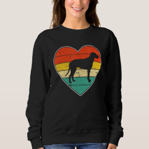 Cute Dalmatian Dog Lover Valentine's Day Funny Dog Sweatshirt