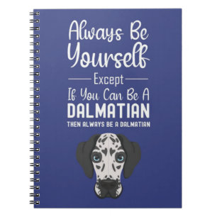 Cute Dalmatian Gifts Funny Dog Animals Pets Puppy Notebook