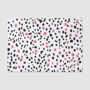 Cute Dalmatian Print Tissue Paper