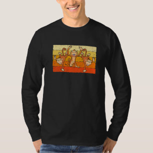 Cute Dance Monkey Adult  Wild Animal   1 T-Shirt
