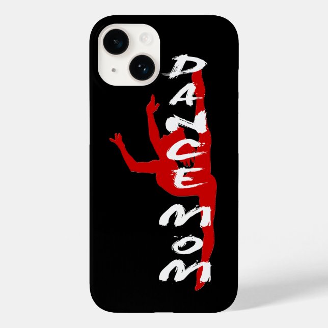 Cute Dance Mum Design iPhone Case (Back)