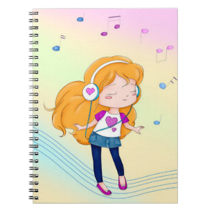 Cute Dancer Notebook