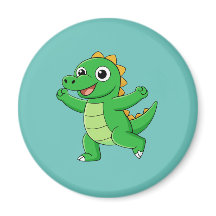 Cute Dancing Alligator
