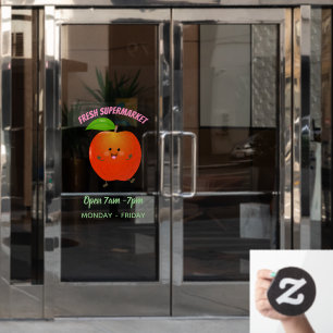 Cute dancing apple cartoon illustration